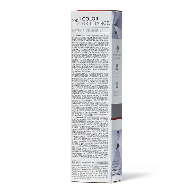 Intensive Shine 4RV Medium Burgundy Brown Demi Permanent Creme Hair Color