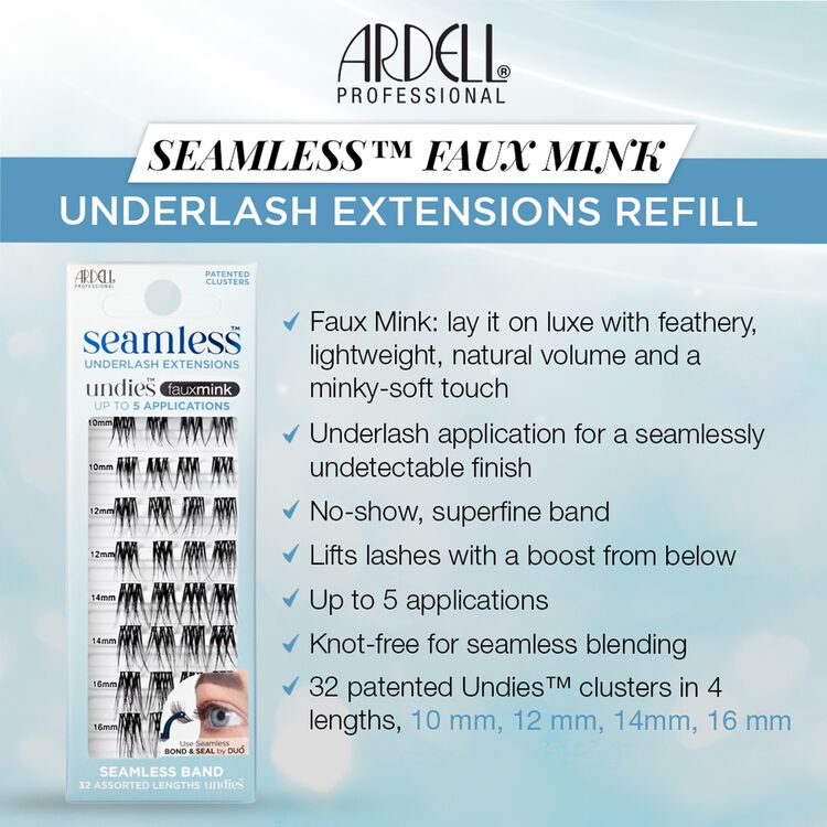 Seamless Refill Faux Mink