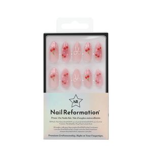 Cherry Picnic Press On Nails