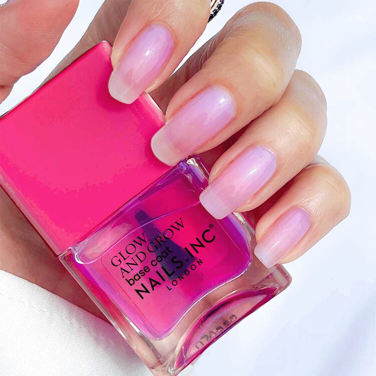 45 Second Speedy Gloss Pink Glow Base Coat Sienna