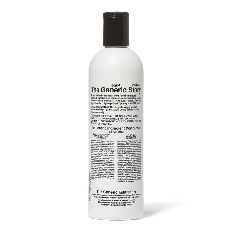 Gentle Moisture Conditioner Compare to It's a 10 Miracle Daily Conditioner