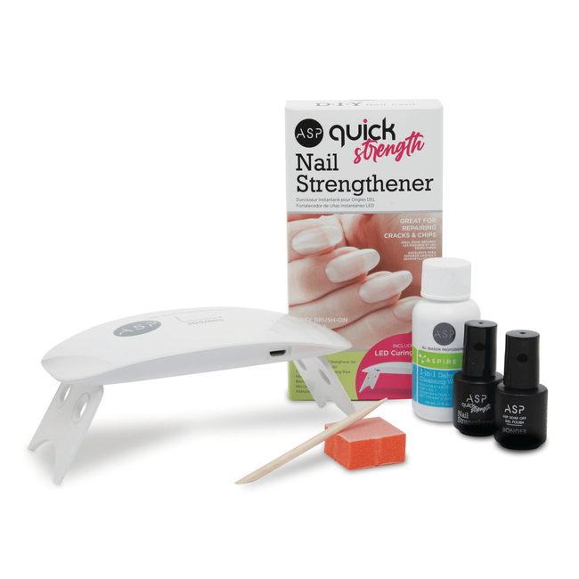 ASP Quick Strength LED Nail Strengthening Kit | Sally Beauty