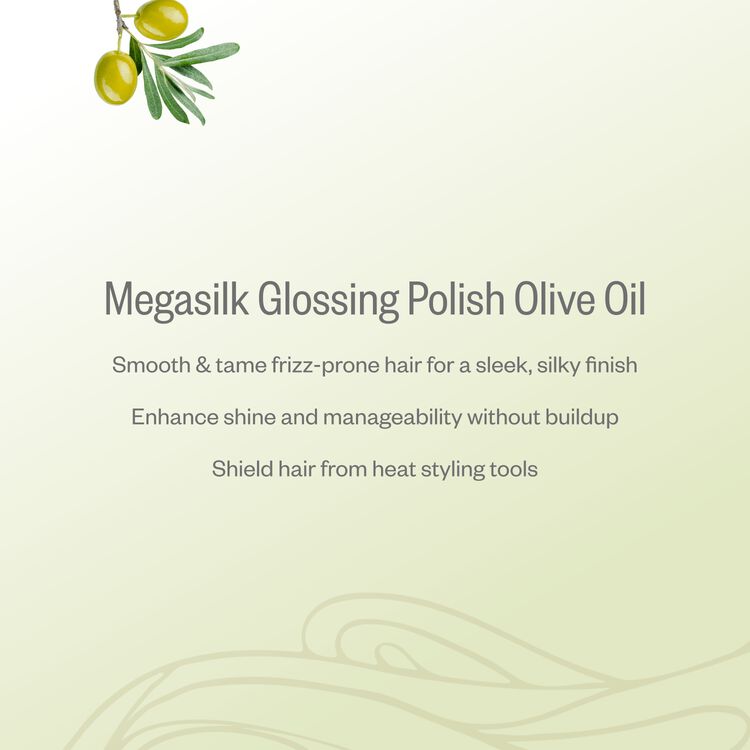 MegaSilk Olive Glossing Polish