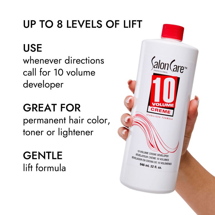 10 Volume Creme Developer 32 Oz