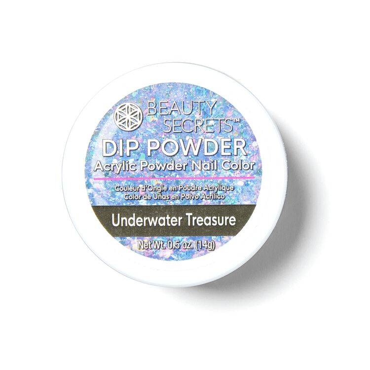 Underwater Treasure Chunky Glitter Dip Powder