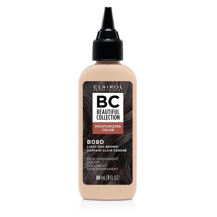 B08D Light Ash Brown Semi Permanent Moisturizing Hair Color