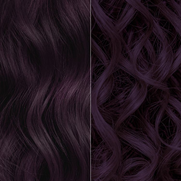 Ammonia-Free Permanent Hair Color Midnight Plum 2VV