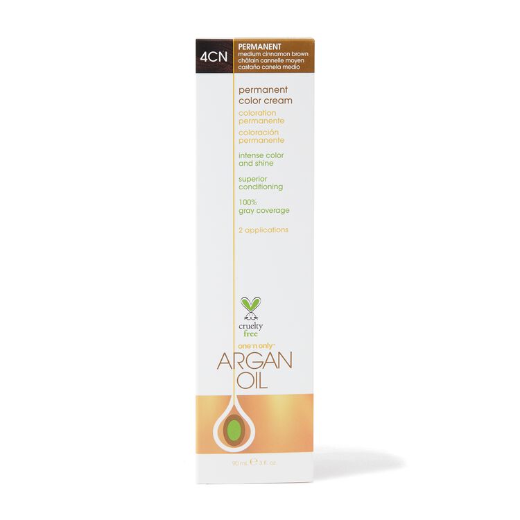 Argan Oil Permanent Color Cream 4CN Medium Cinnamon Brown