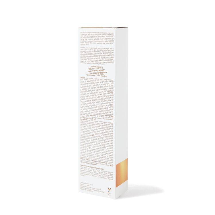 Argan Oil Permanent Color Cream 8N Light Natural Blonde