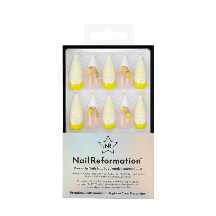 Lemon Squeezy Press On Nails