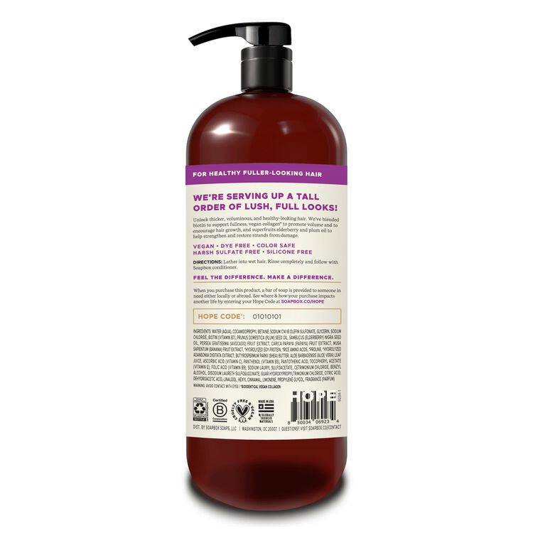 Biotin and Superfruit Restore & Volumize Shampoo