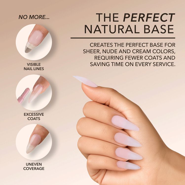 S Square Natural Cover Gel Extensions