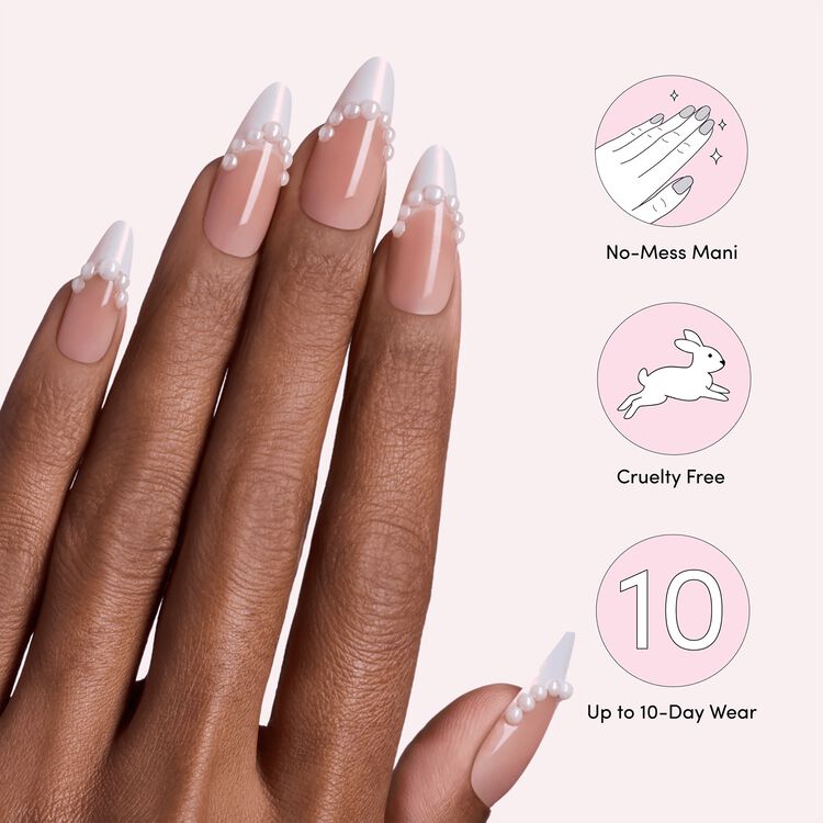 Nailbliss Gel Nails Pearling