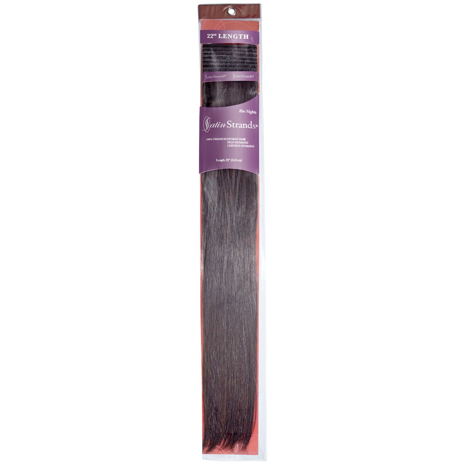 Satin Strands Premium Human Hair Extensions 22 Inchh