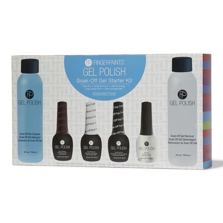 Fingerpaints Soak Off Gel Polish Starter Kit