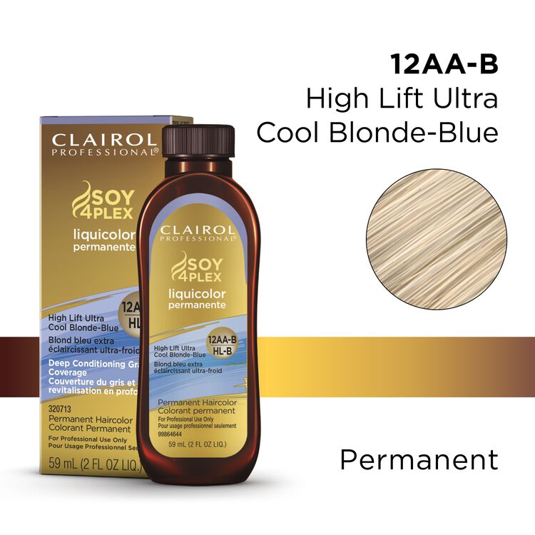 12AA-B/HL-B Hilift Ultra Cool Blonde Blue LiquiColor Permanent Hair Color