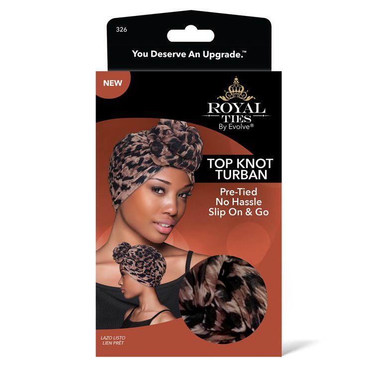 Evolve Top Knot Turban Hair Wraps Bonnets Sally Beauty