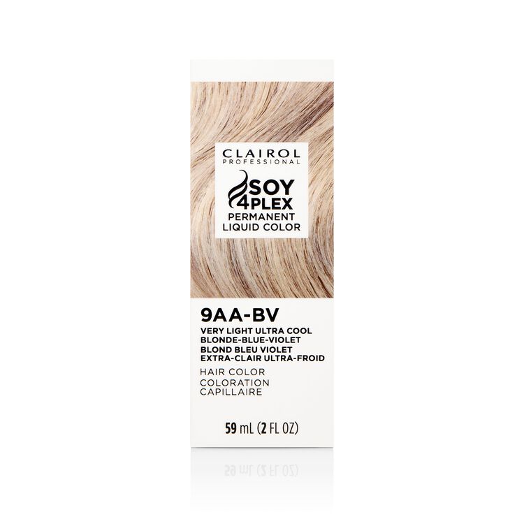 9AA-BV Very Light Ultra Blonde-Blue-Violet Permanent Liquid Hair Color