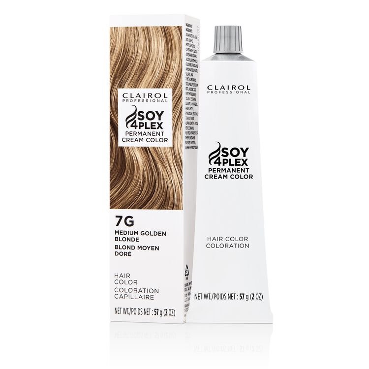 7G Medium Golden Blonde Permanent Cream Hair Color