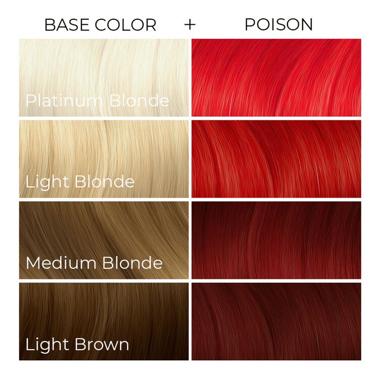 Poison Semi Permanent Hair Color 8 oz.