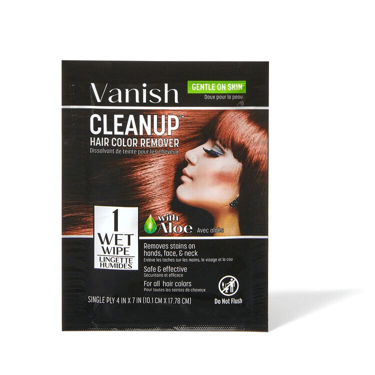 Clean Up Hair Color Remover Wipes 1ct