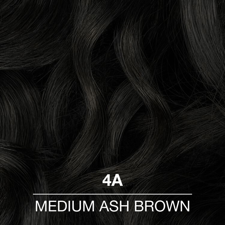 4A Medium Ash Brown Permanent Liquid Hair Color