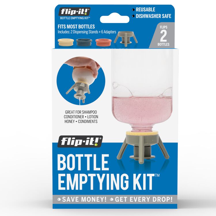 Flip-It!® Bottle Emptying Kit 2-Pack