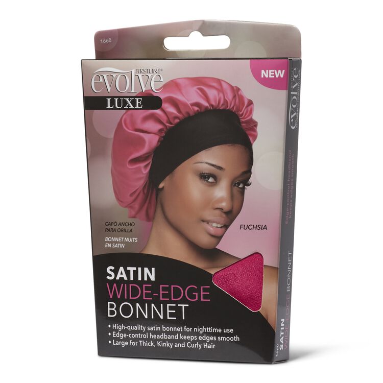 Satin Wide Edge Bonnet