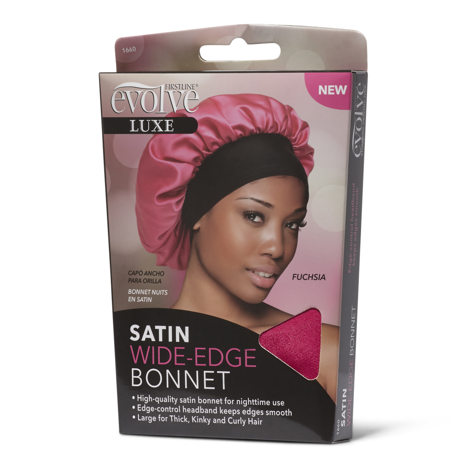 Evolve Satin Wide Edge Bonnet