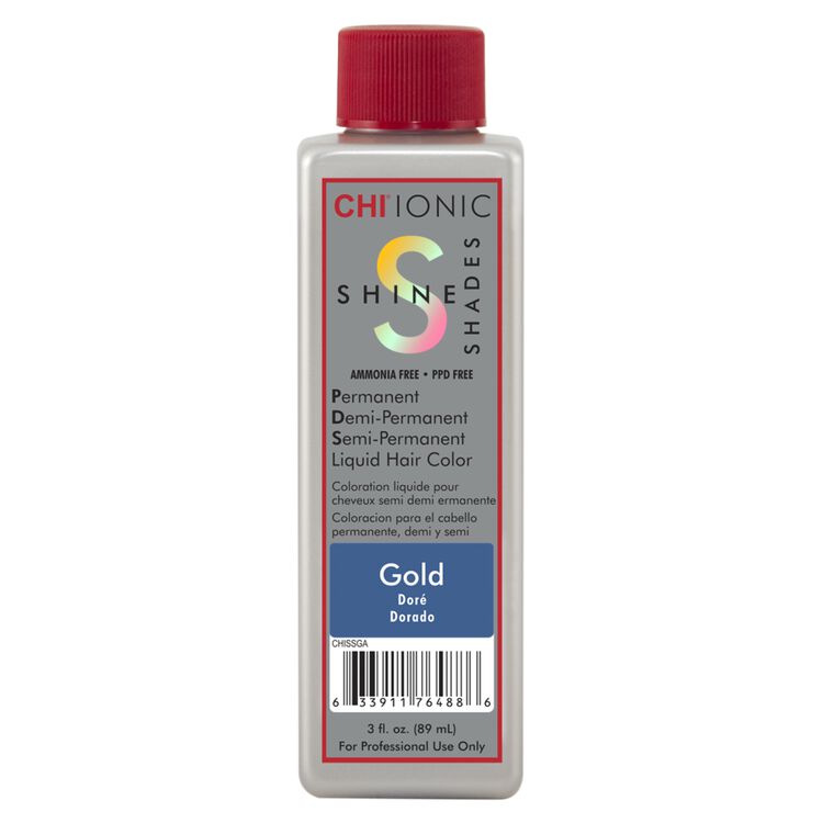CHI Ionic Shine Shades Gold Additive | Permanent Hair Color | Sally Beauty