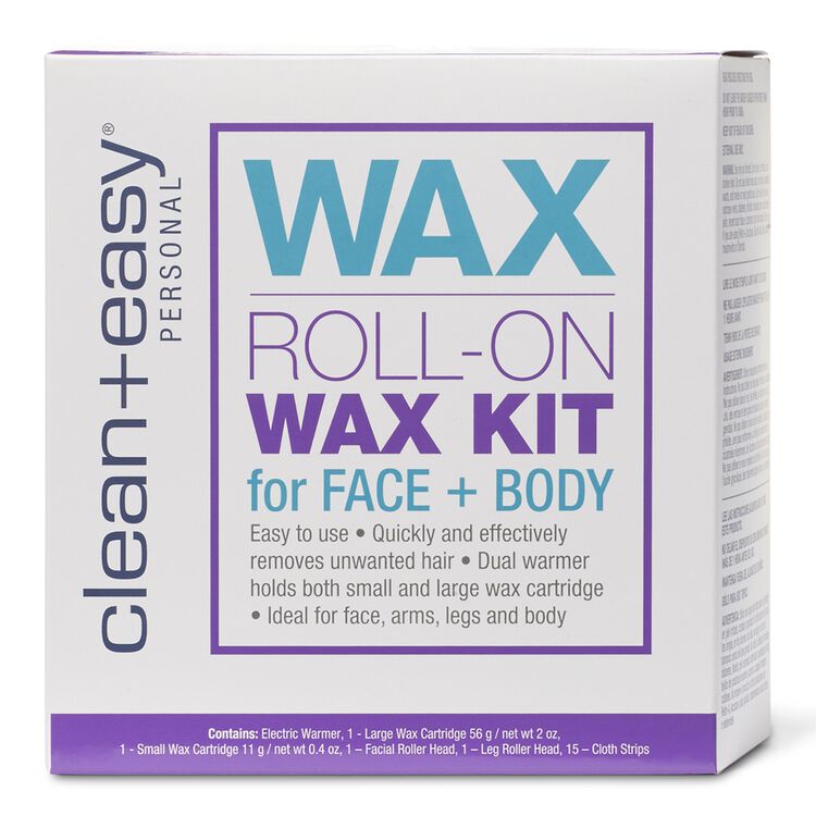 Face & Body Roll On Wax Kit