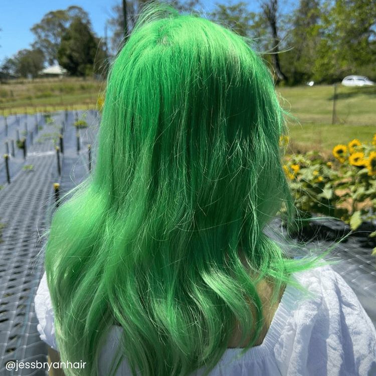 Iris Green Semi Permanent Hair Color 8 oz.