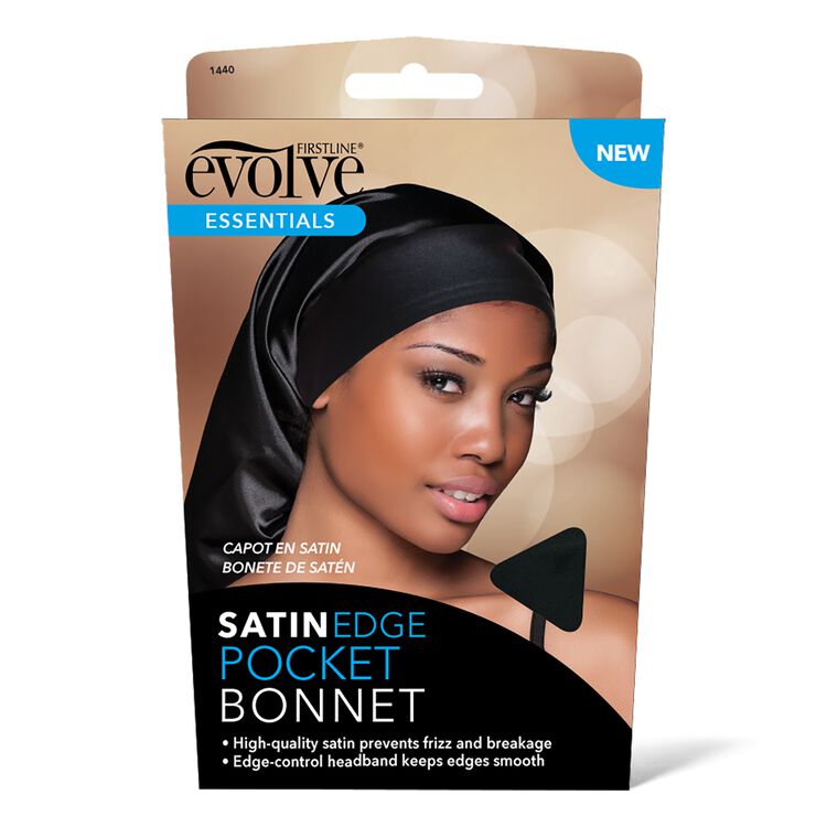 Evolve Satin Edge Pocket Bonnet | Hair Wraps & Bonnets | Sally Beauty