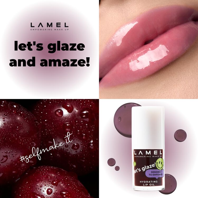 Hydrating Lip Oil Let's Glaze Blackberry