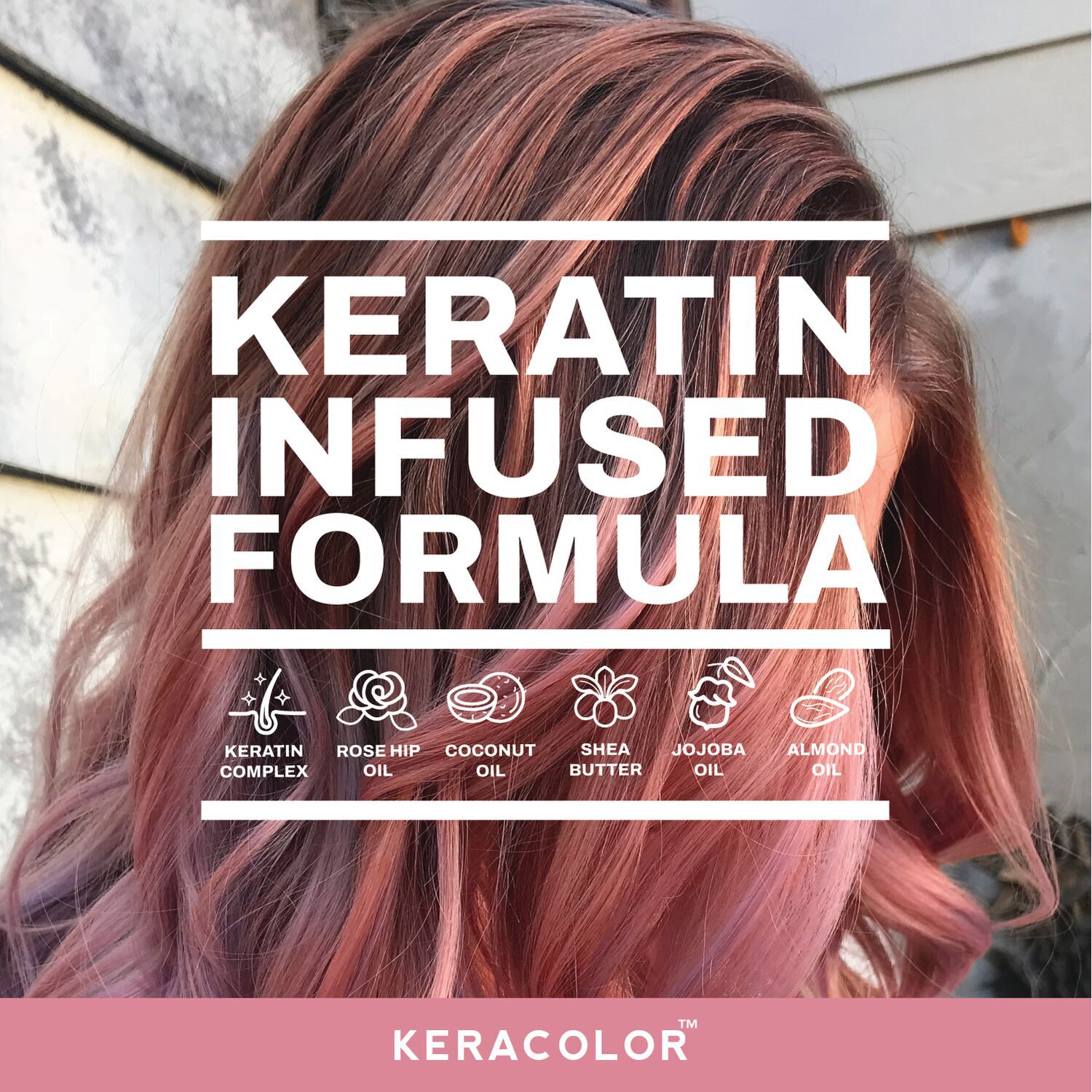 Keracolor Rose Gold Color + Clenditioner Sally Beauty