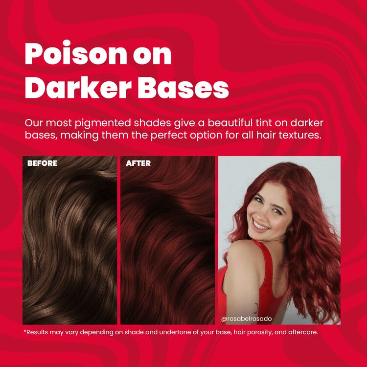 Poison Semi Permanent Hair Color 8 oz.