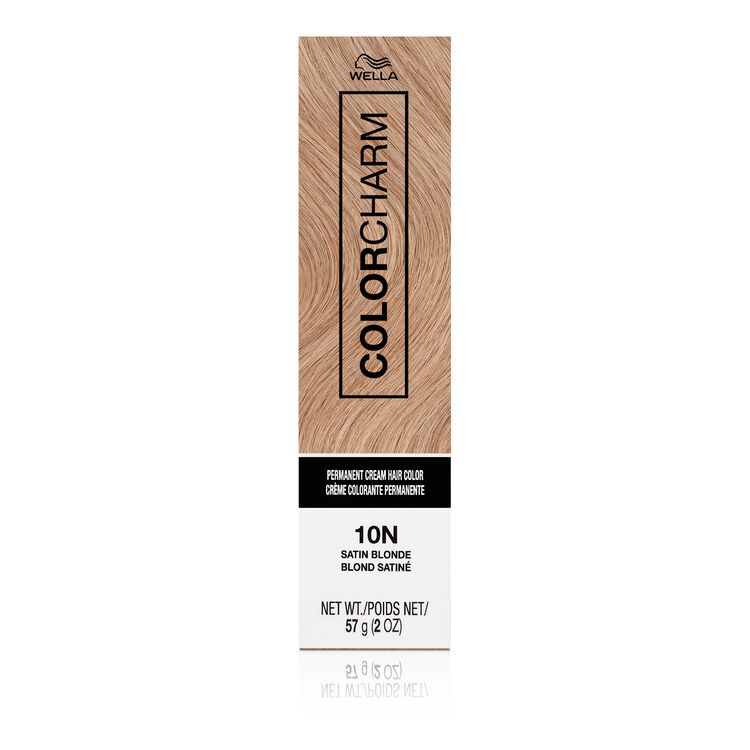 10N Satin Blonde Permanent Cream Hair Color