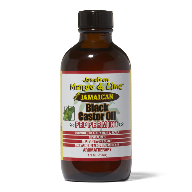 Peppermint Black Castor Oil By Jamaican Mango Lime Treatments Sally Beauty