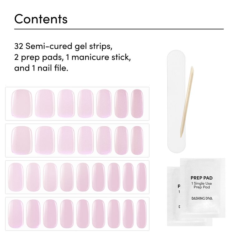 Unicorn Glaze Gel Nail Polish Strips