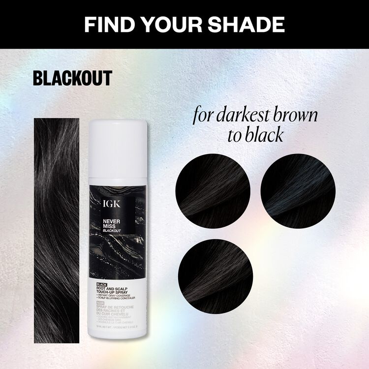 Blackout Never Miss Root Touch Up Spray