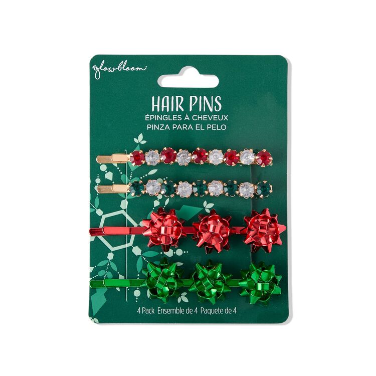Glowbloom Festive Hair Pins