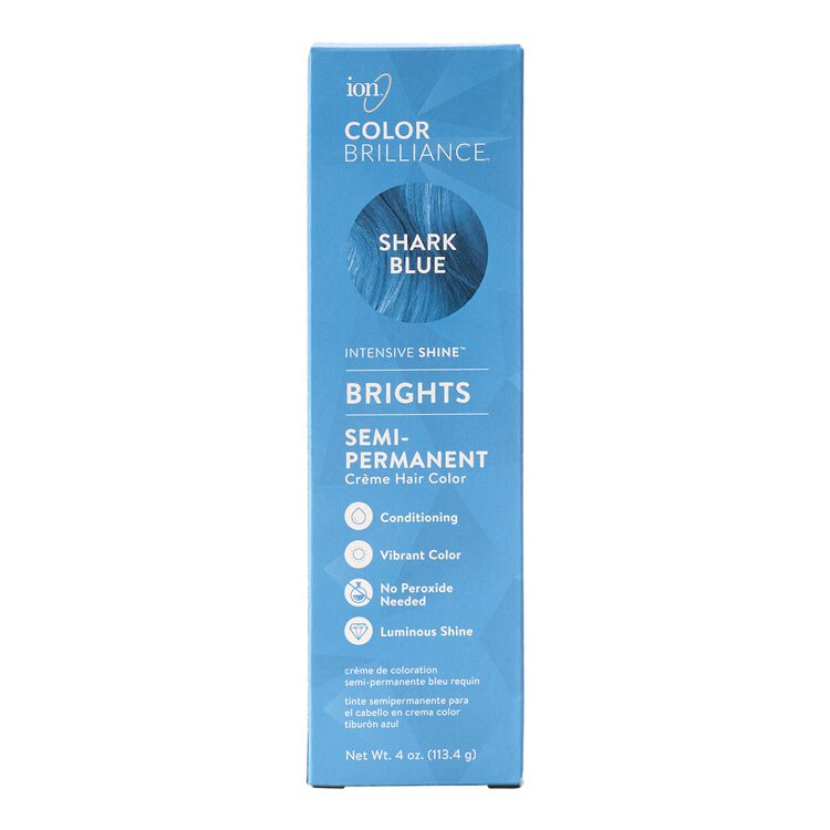 Semi-Permanent Brights Hair Color Shark Blue