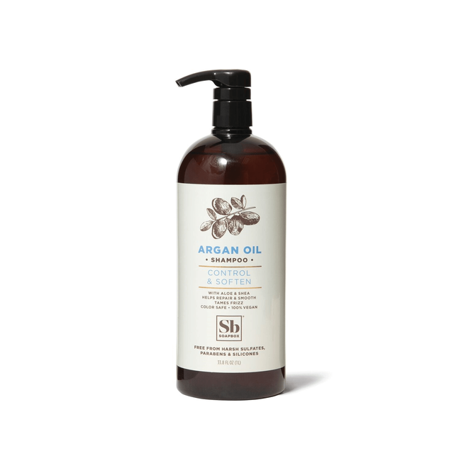 Argan Oil Control & Soften Shampoo by Soapbox Shampoo Sally Beauty