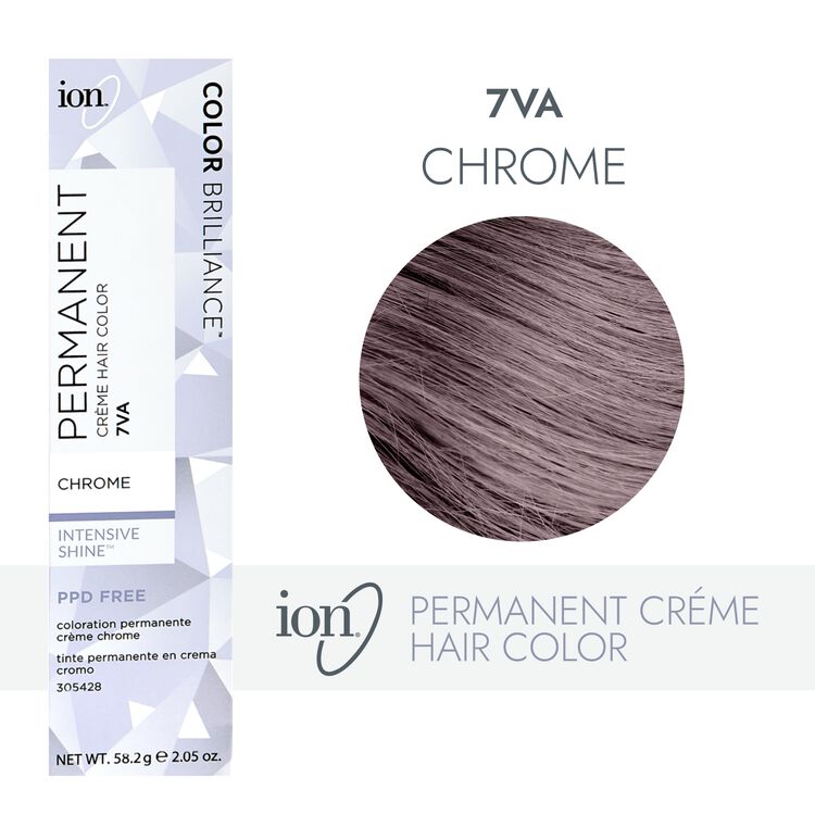 7VA Chrome Permanent Creme Hair Color