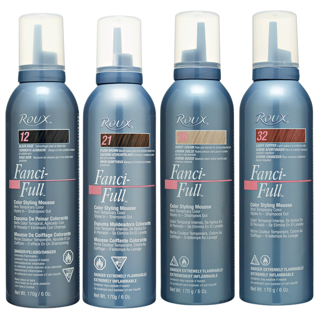 Fanci Full Temporary Hair Color Mousse By Roux Temporary Hair Color Root Touch Up Sally Beauty