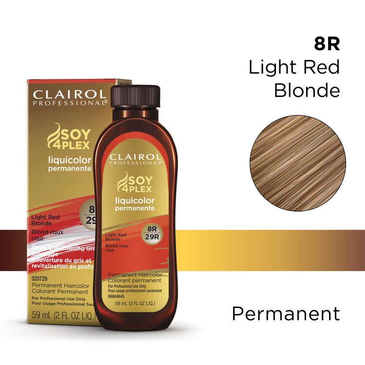 8R/29R Light Red Blonde LiquiColor Permanent Hair Color