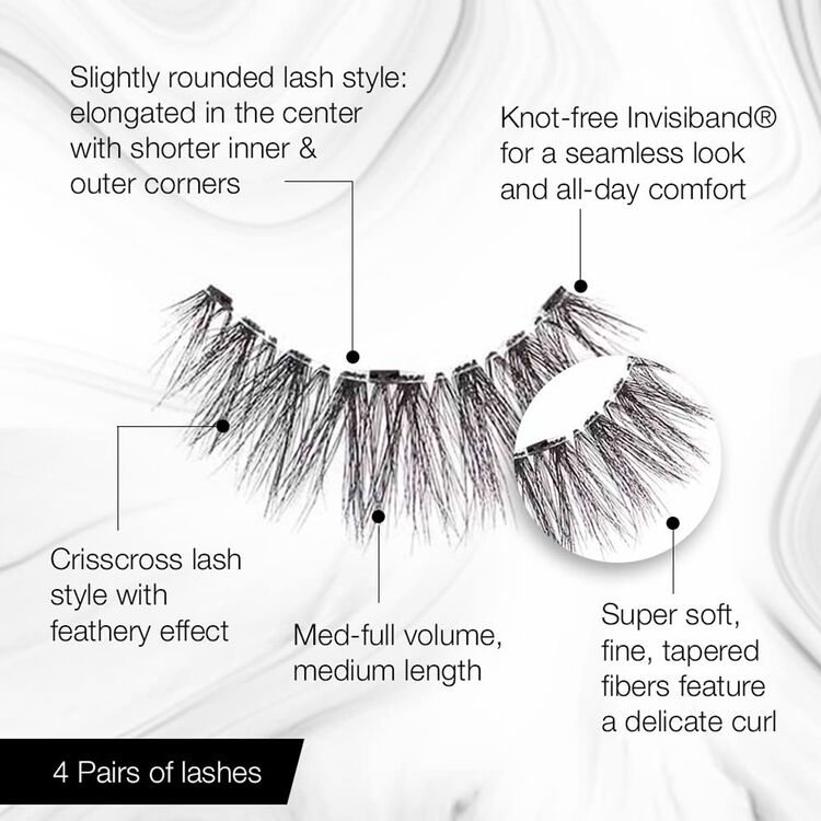 3D Faux Mink Lashes #858 4 Pack