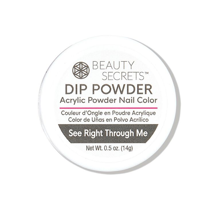 See Right Through Me Dip Powder