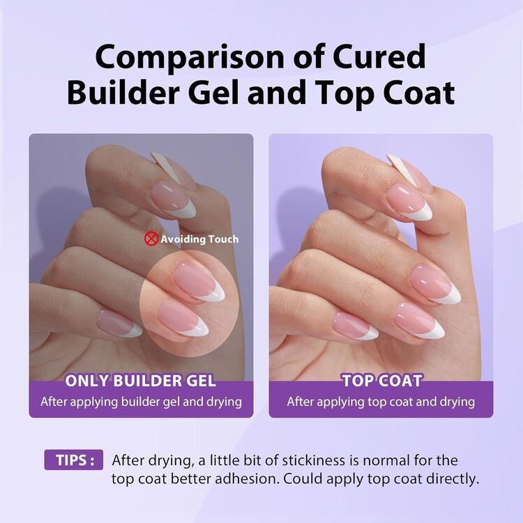 XCOATTIPS Protecting Builder Gel