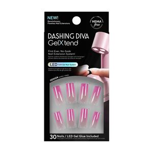 Pitaya Punch GelXtend Design Nails